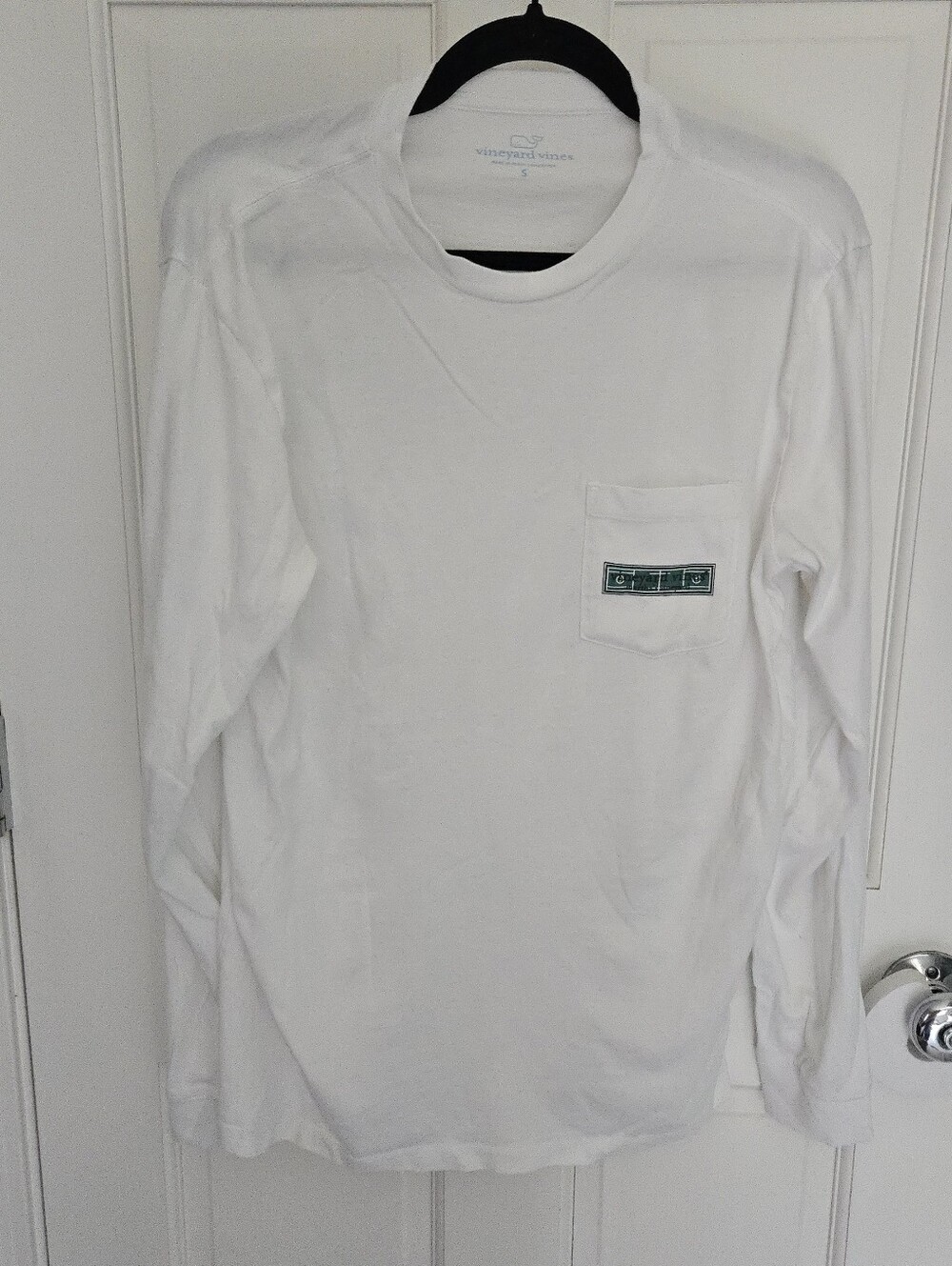 Vineyard Vines Men's Lacrosse Long Sleeve T-shirt Size Small